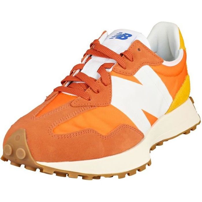 New balance blanche et orange sale