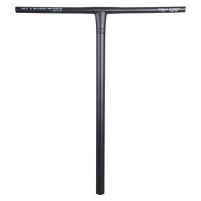 Humpert Cintre vtt demi releve low riser alu noir diam 25,4mm l 640mm releve 20mm | 50.42 € - Culture Vélo