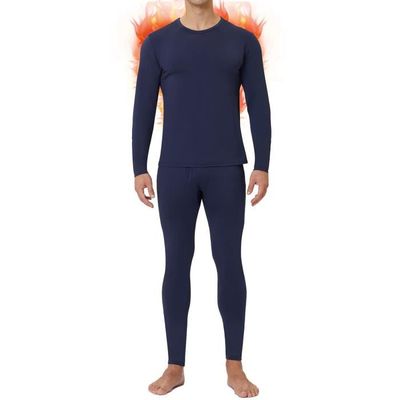 TBSCWYF Ensemble Sous-Vêtements Thermiques Homme - Manches Longues Chaud Léger, Quick Dry Ski Running Randonnée