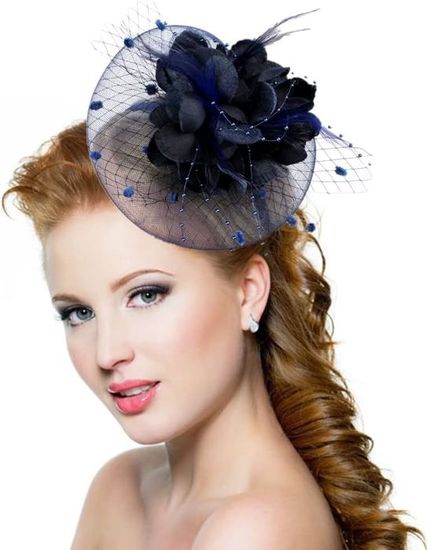 Chapeau Bibis Mariage Femme Coiffure Bride Fascinator Épingle à Cheveux ...