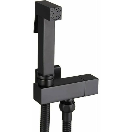 Kit Douchette WC à Pulvérisation à Toilette Douchette Mode Double Pulvérisateur à Bidet Intégré