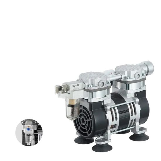 Mini Pompe à Vide 42W Sans Huile – 24V DC – Vide De -85 KPa – Pour Machine Sous Vide, Laboratoire, Générateur D'Oxygène - 10