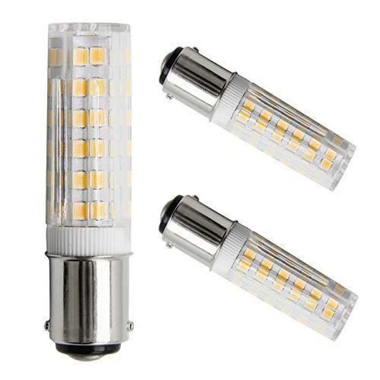 SEAMI B15D Ampoule LED 5W Double Contact 220V Blanc Chaud