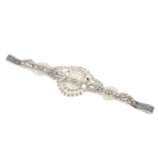 IYOU Fleur Mariage Serre-tête Or Perles Cerceau à Cheveux