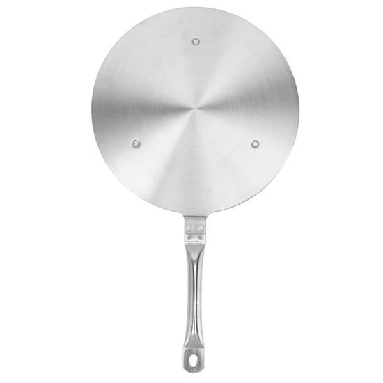 Plaque Diffuseur Induction 28 Cm – Adaptateur Chauffage Verre & Céramique | Poignée Anti-Brûlure