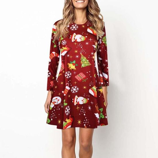Dirndl Longue Femme Oktoberfest - Robe Bavaroise Cocktail Swing Mi-Longue Avec Tablier & Chemisier Dentelle
