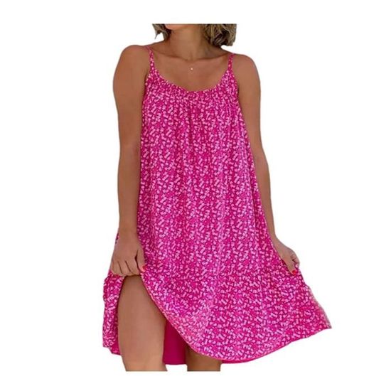 Robe De Plage LumiSyne Rayée - Cache-maillot Sexy Col V - Fibre Lait Protéine - Taille Grande
