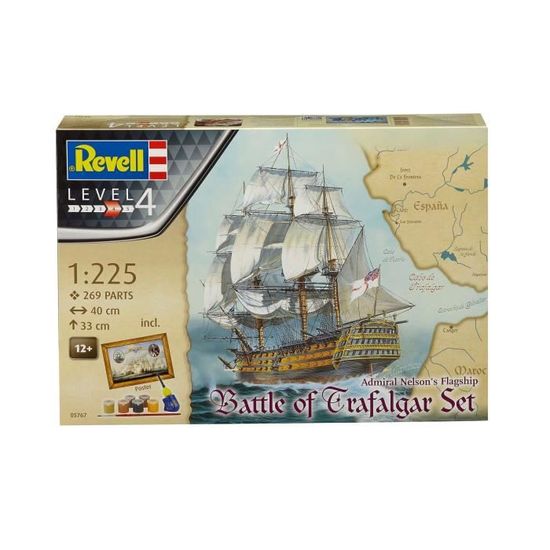 Revell - Maquette Coffret bateau Bataille de Trafalgar
