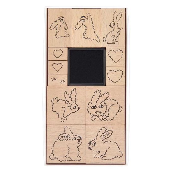 Tampons En Bois Motifs Animaux | Pour Artisanat, Scrapbooking, Jardinage | Faciles à Ranger | Lot De Tampons Décoratifs