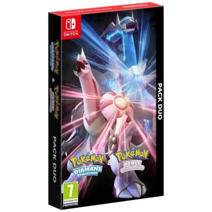 Pack Duo Pokemon Diamant Etincelant Pokemon Perle Scintillante Jeux Nintendo Switch Edition Limitee Cdiscount Jeux Video