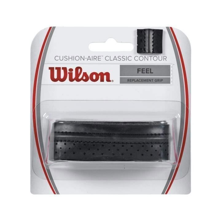 Wilson Sporting Goods Co. WRZ4203BK, Surgrip, Tennis, Noir, Image, 30 mm, 120 cm