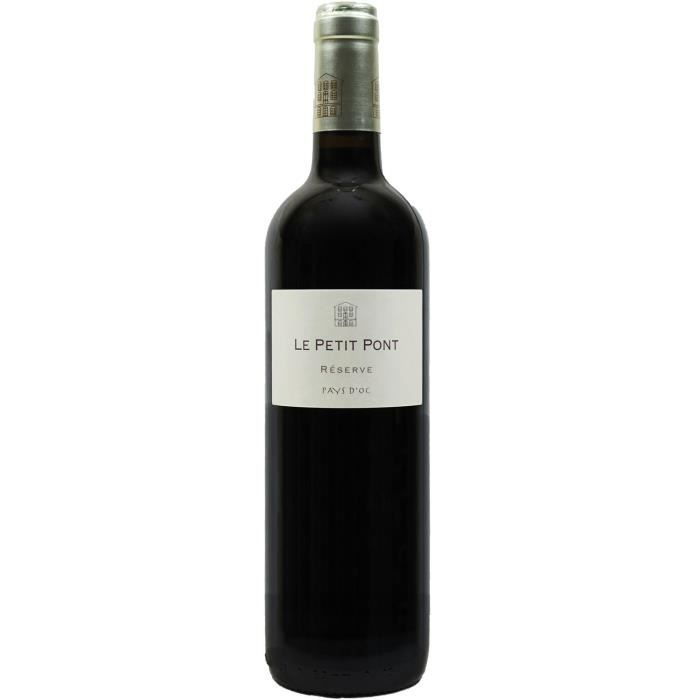 Le Petit Pont, Réserve, Rouge, Vin de Pays d'Oc, 2018 - Vin Rouge