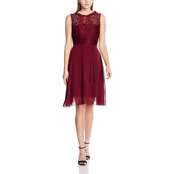 Intimuse Sigi, Robe Femme, Rouge (bordeaux), 44 ( XL/44) - 11642-046