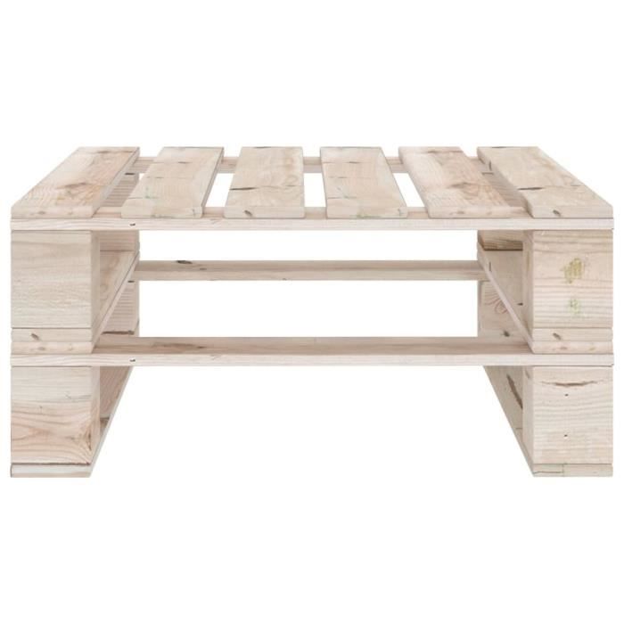 Table de jardin palette Table d'extérieur Haut de gamme - Table de reception Table d'extérieur Bois de pin imprégné Fur© 948501