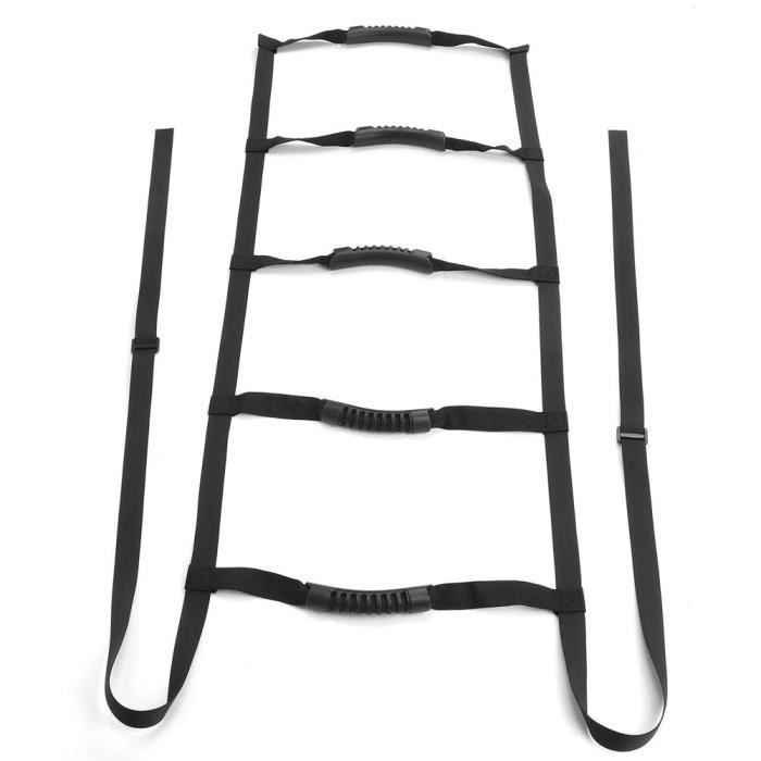 YOSOO Corde d'assistance pour échelle de lit Corde d'aide d'échelle de lit réglable appareil d'aide à la position assise pour