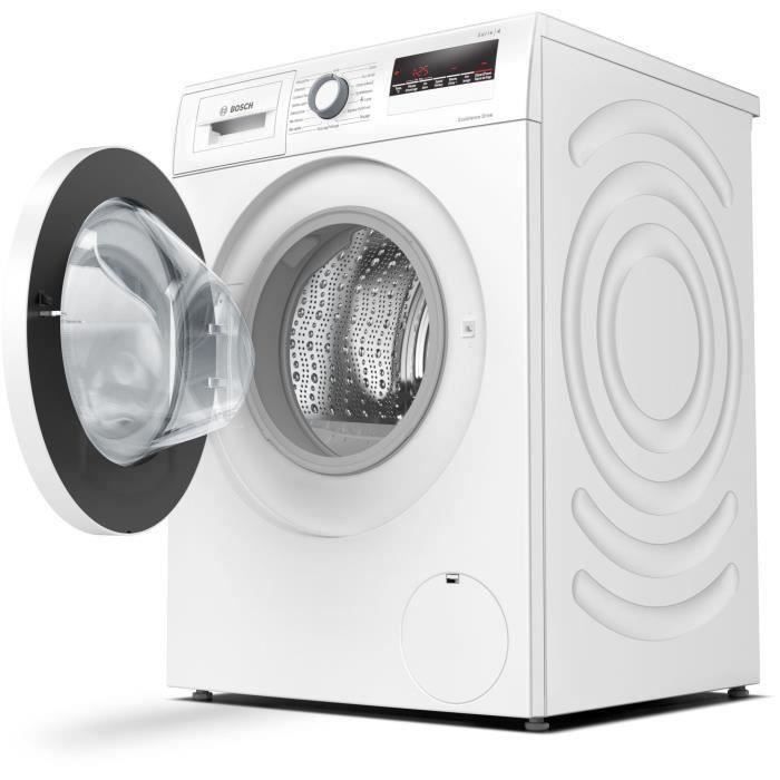 SHOT CASE - Lave-linge hublot BOSCH WAN28238FF SER4 - 8 kg - L60cm - Induction - 1400 trs-min - Blanc