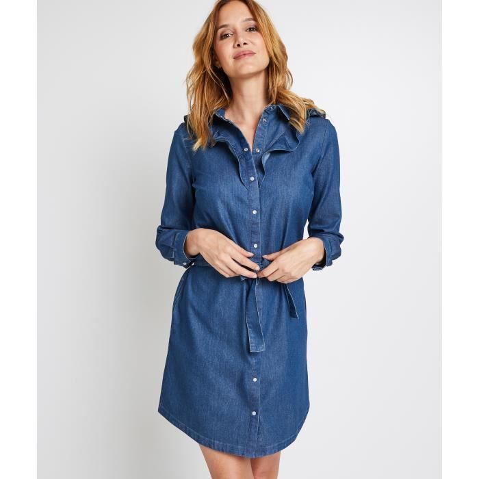 GRAIN DE MALICE - Robe denim femme