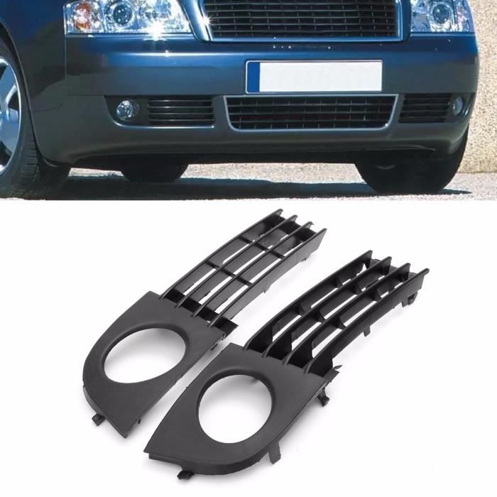 NEUFU 2x Grilles de Phares anti-brouillard pour Audi A6 C5 02-05 4B0 807 681 AA 01C