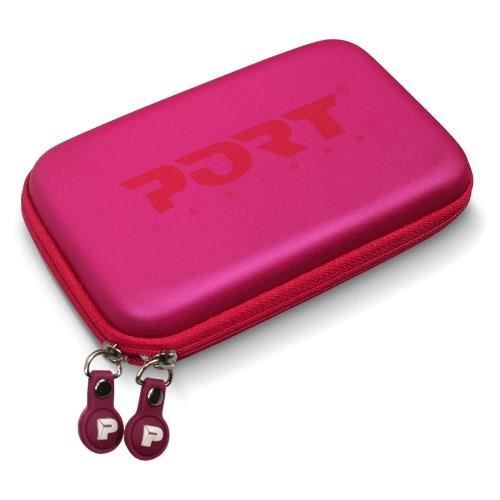 Housse Etui Rigide pour Disque Dur 2'5 ROSE - COLORADO - PORT DESIGNS
