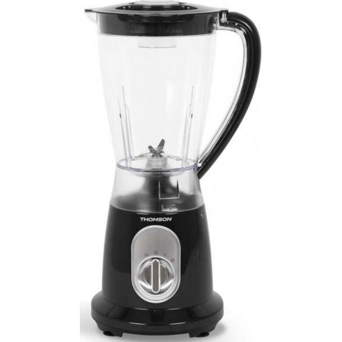 THOMSON - THBL96BC - Blender compact - Puissance : 600 W - Capacité : 1,5 L - Noir