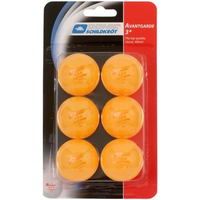 DONIC SHILDKROT lot de 6 balles de tennis de table