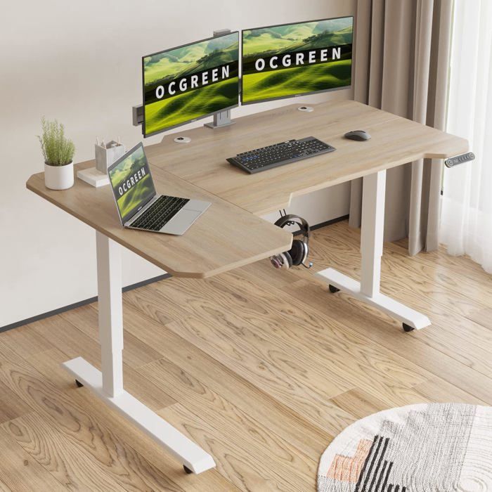 Bureau réglable sans plateau main image 1