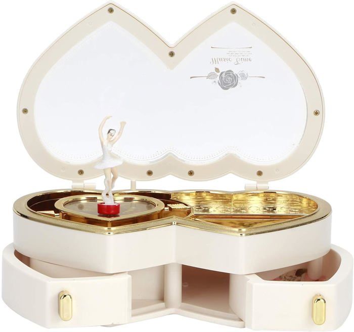 Boîte à Musique Avec Danseuse Et Tiroir à Bijoux - DMI208 - Neuve Dans Son Coffret
