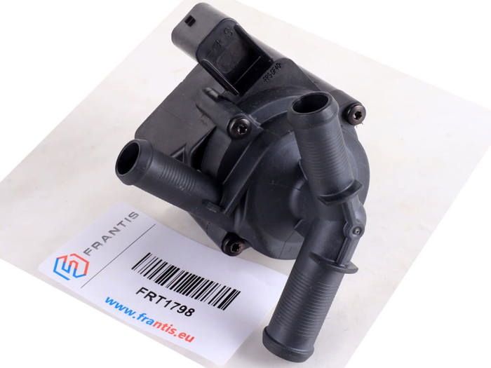 Pompe à Eau Auxiliaire Frankberg Compatible C4, DS3, MINI, 308, 207 - Remplace 11537630368 - 12V 3 Broches