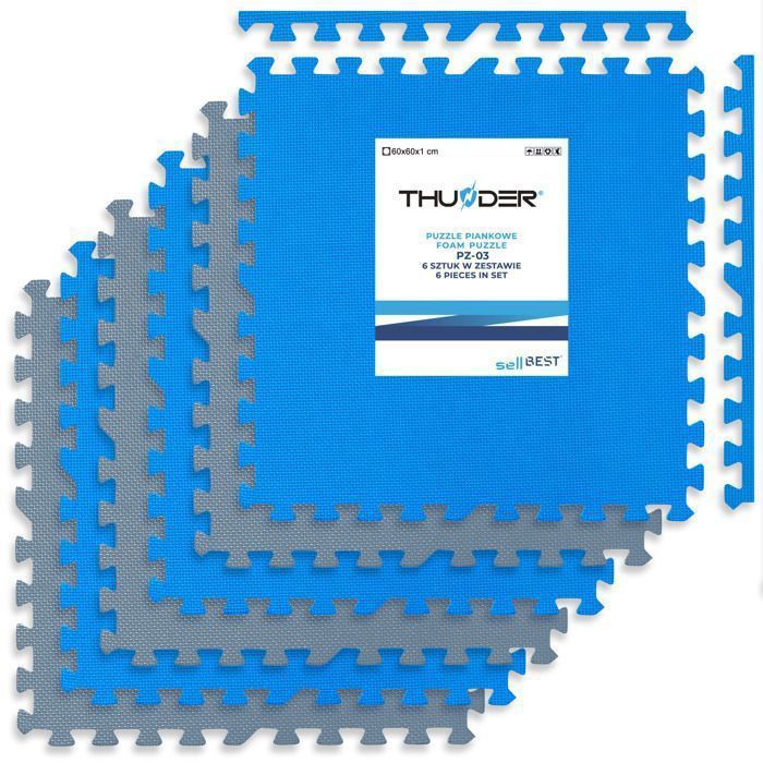 GMM-Tapis de protection de sol-18 dalles en mousse Matelas puzzle pour
