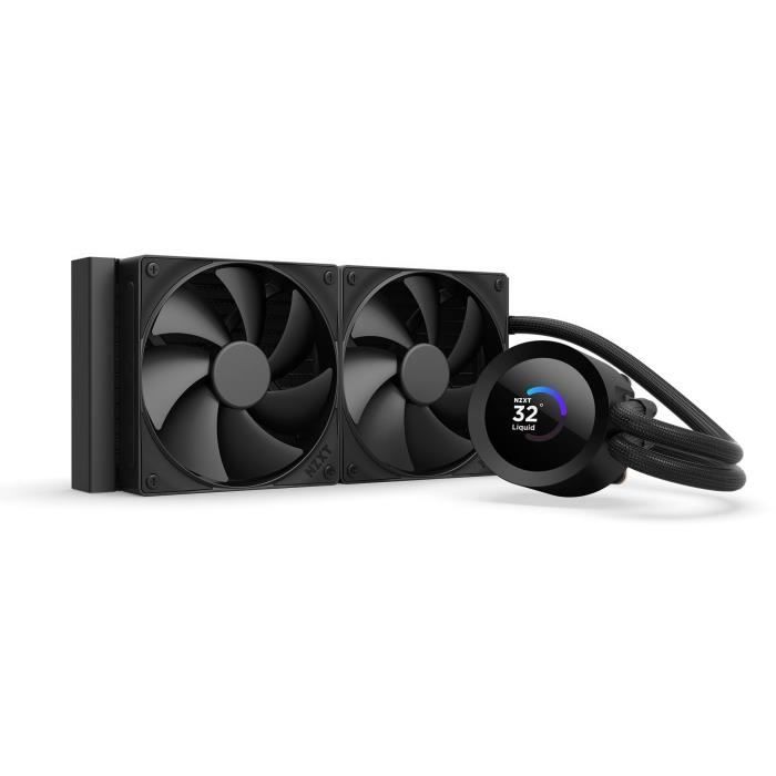 Découvrez le watercooling NZXT Kraken Plus 240 offrant des performances thermiques optimisées et un écran LCD carré de 154 personnalisable. Avec une installation simplifiée et des ventilateurs haute performance il est idéal pour un refroidissement efficace. Compatible avec Socket AM4 il allie style et efficacité.