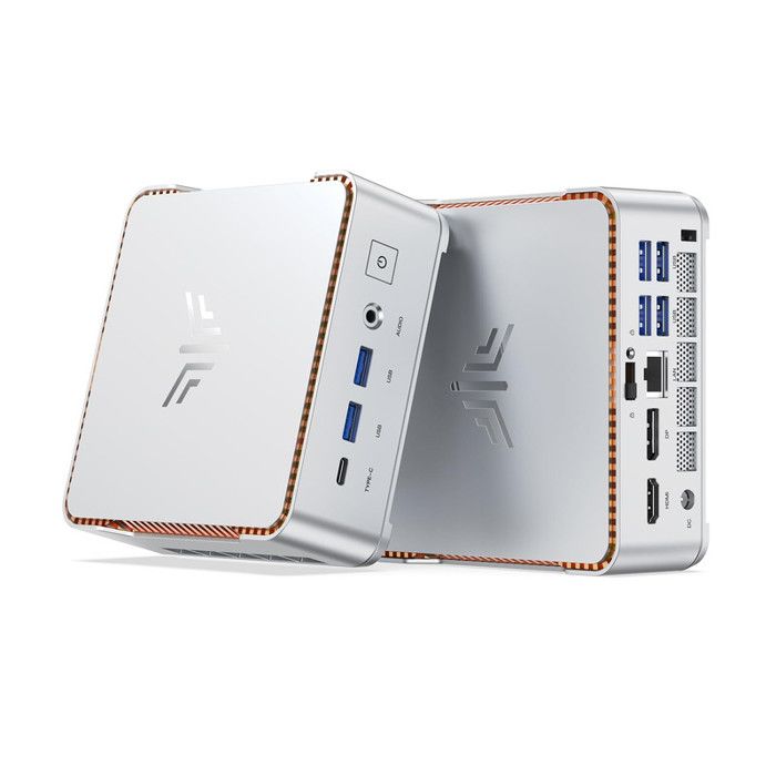 NiPoGi Mini PC Intel Core i5-14450HX(10C/16T jusquà 480 GHz20MB Cache)PC Gamer-16 Go DDR4 512 Go SSDPC Bureau Windows 11