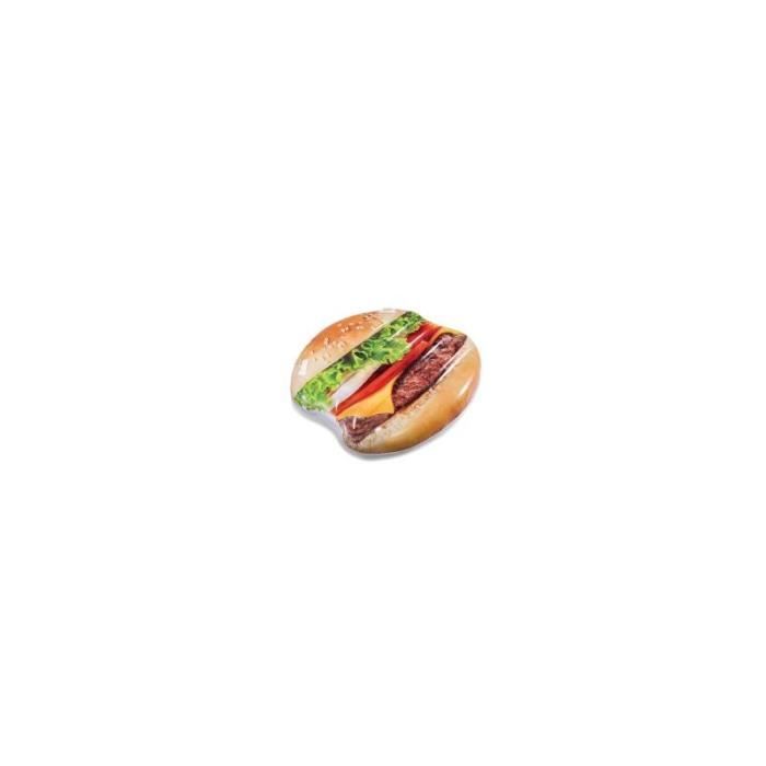 matelas gonflable burger - l 180 x 89 cm 180 cm