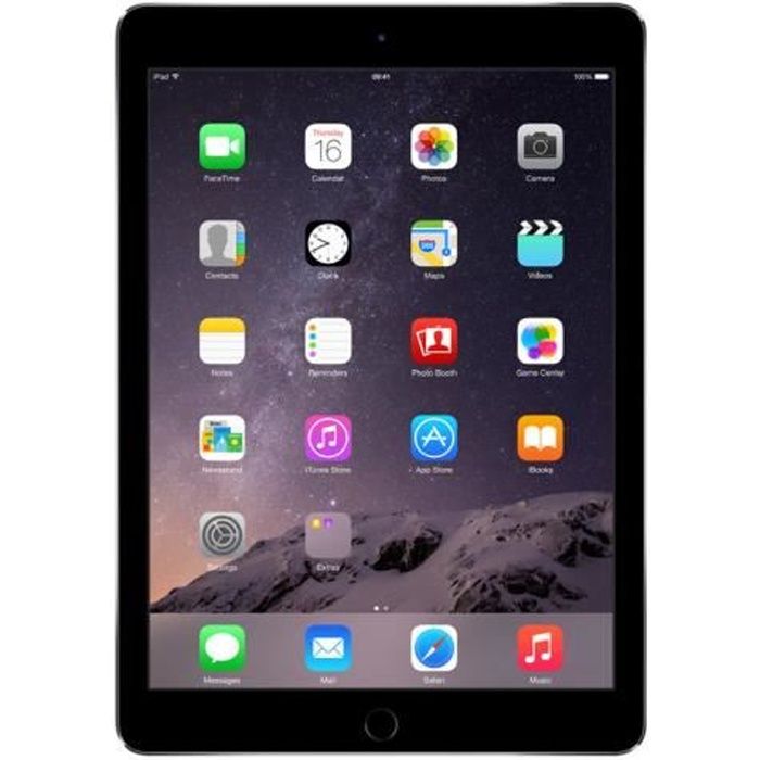 Apple iPad Air 2 Wi-Fi Tablette 64 Go 9.7 IPS (2048 x 1536) gris