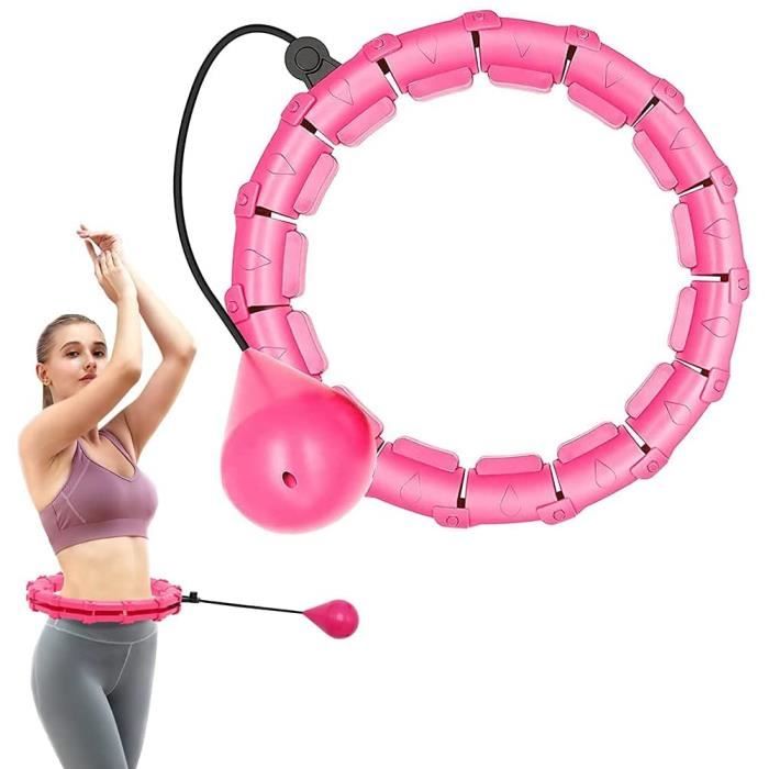 Smart Fitness Cerceau Hula Hoop pour Perte de Poids, avec Picots de Massage  et 28 pneus réglables pour Adulte,Enfant,Débutant, Rose - Cdiscount