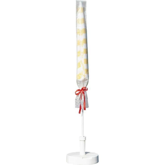 JUFOL 87101 Housse De Protection Pour Parasol Taille L - 33 X 200 Cm - Protection Imperméable Contre Pluie, Saletés Et UV