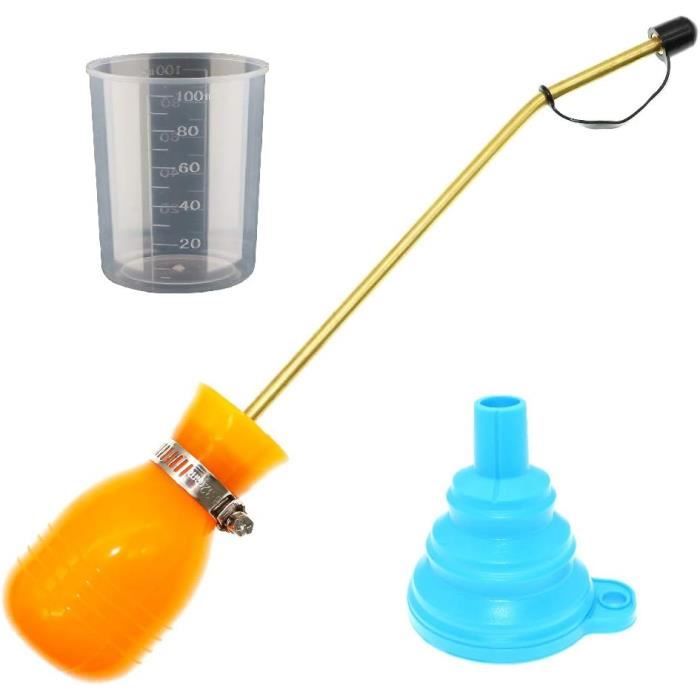 Pulvérisateur à Poudre Pour Jardin - Acier Inoxydable, Télescopique, Pour Pollinisation Tomates, Poivrons...