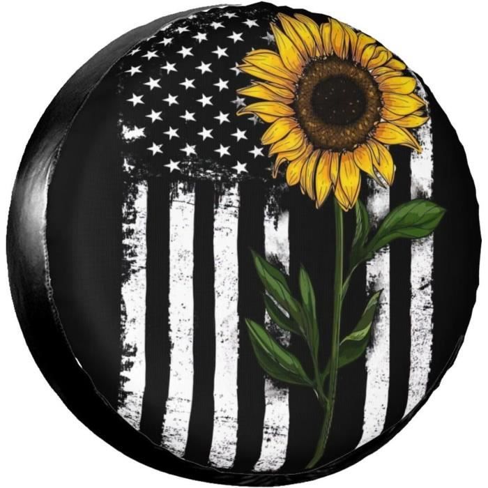 Housse De Pneu US Flag Eagle – Design Patriotique Américain, Avec Ou Sans Trou Caméra – Neuve