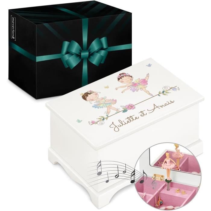 Boîte à bijoux pour ballerines musicales pour Madagascar