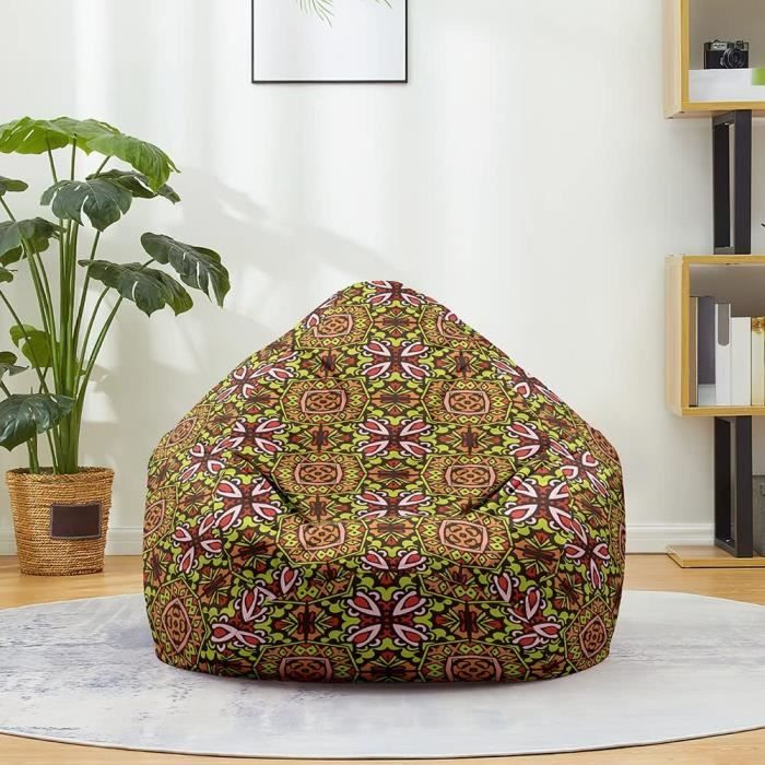 DTLEO Pouf Poire - Fauteuil, Housse de Pouf(Couverture Uniquement,Pas