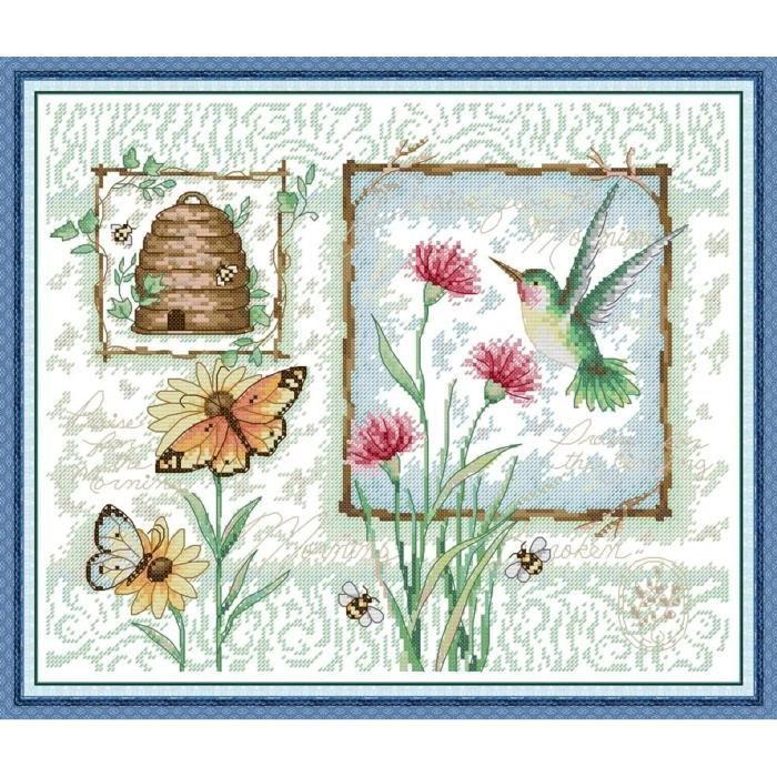 Kit De Broderie Au Point De Croix Pour Adultes Pré-Imprimés Ou Non ...