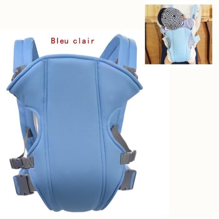 Bleu Clair Porte Bebe Porte Bebe Multifonctionnel Double Bandouliere Fournitures De Voyage Pour Bebe Produits Pour Bebe Cdiscount Puericulture Eveil Bebe