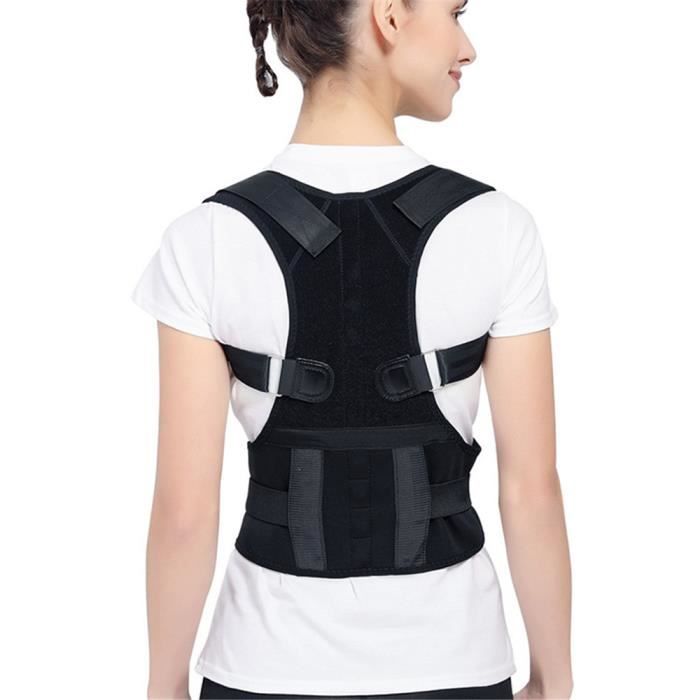 Correcteur de Posture de Soutien de Dos, Orthopédique Médicale Sous Les  Vêtements, Renfort Dorsal D'orthèse Pour Hommes et Femmes