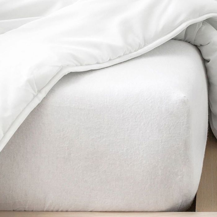 Alèse plastifiée pour lit une place dessus éponge 90 x 190 cm