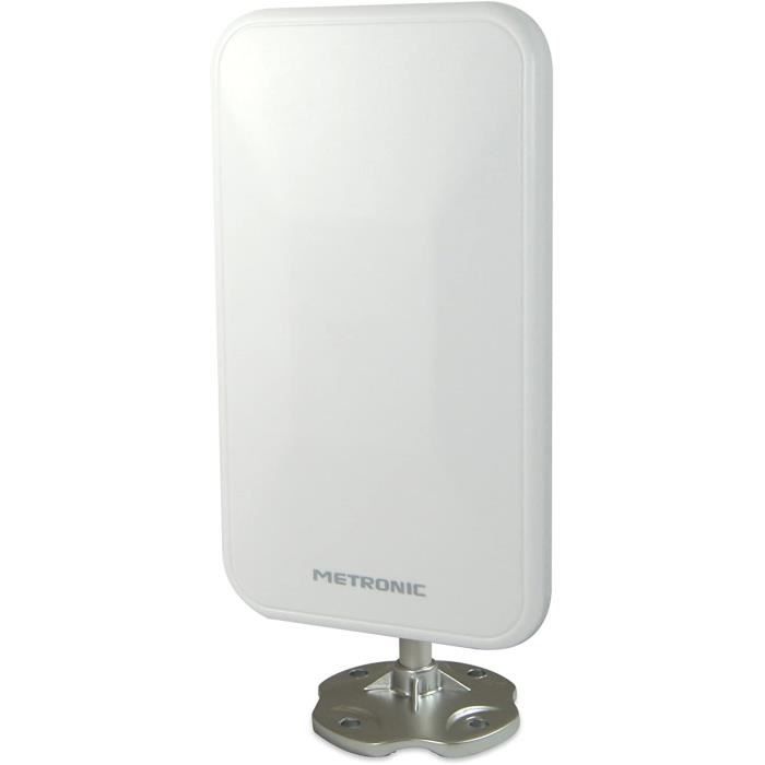 Antenne d'extérieure amplifiée 26 dB filtre 4G extra plate 4K A34 — free download