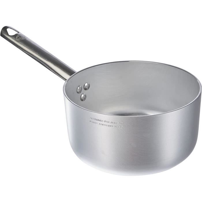 Grande Casserole En Aluminium TOURNUS – Ancienne, Estampillée Restaurateur – Décorative