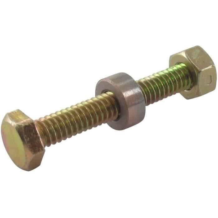 Vis, bague et écrou de sécurité adaptable AYP - HUSQVARNA - JOHN DEERE - NOMA - Remplace origine 301