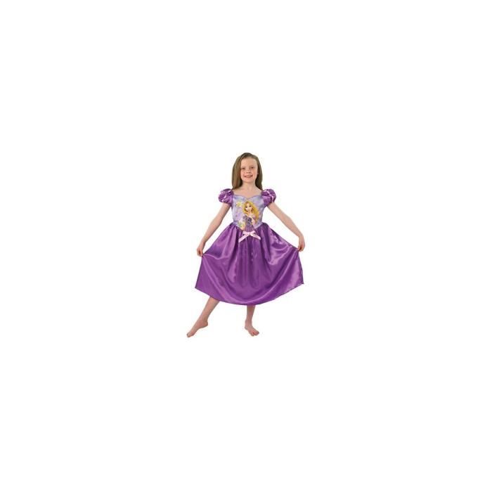 Déguisement Raiponce Disney Princess taille 5-6 ans robe violet