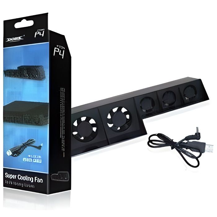 Nouveau PS4 darrivée Ventilateur Cooler Fan Pour Host PS4 Playstation4 Console + Cable