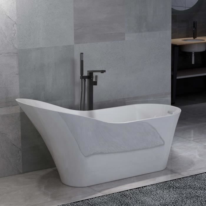 Baignoire à Glace Portable Pliable - 80x70cm - Noire - Neuf