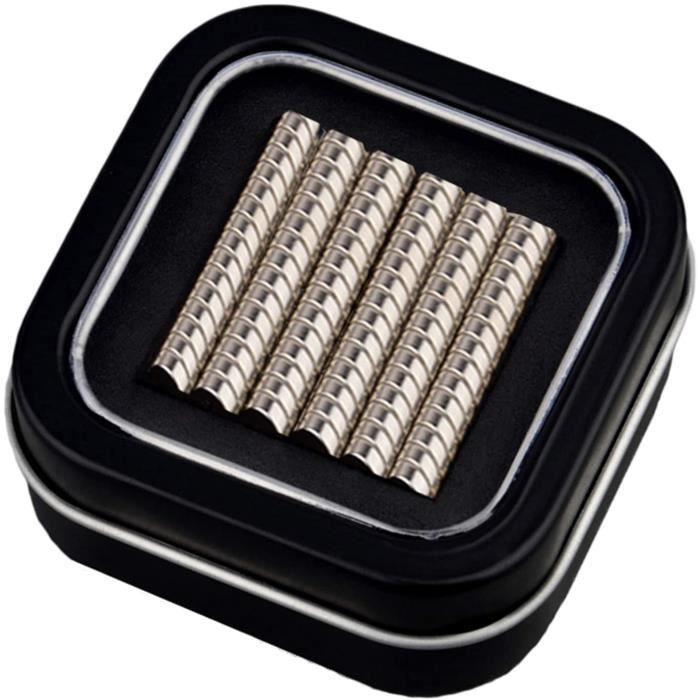 Lot De 100 Aimants Néodyme 6x1mm - Petits Et Puissants - Parfait Pour Bricolage, Loisirs Créatifs